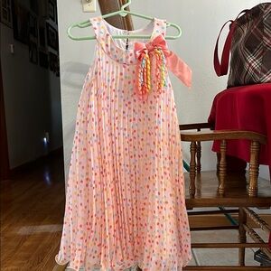 Colorful Polka Dot Kids Dress